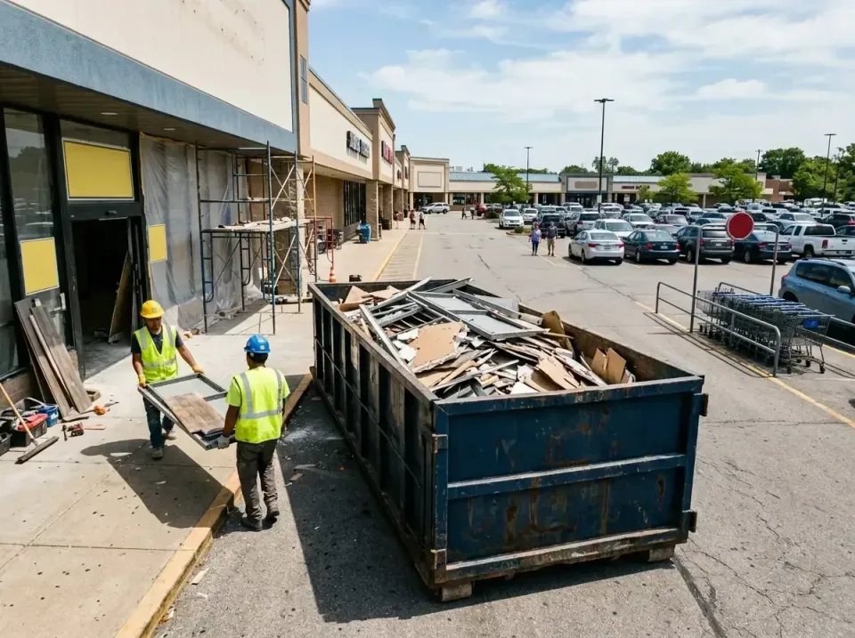 retail-store-renovation-debris-003 — frequently asked questions, Roll-off Dumpster Rentals in Kingsland, TX